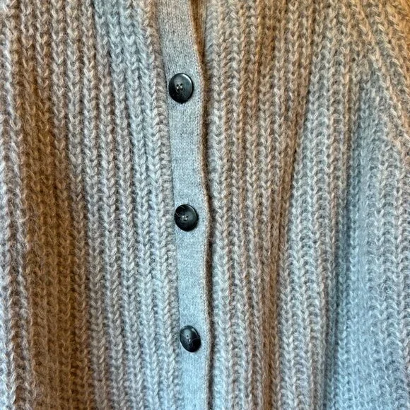 Sezane Emile Cardigan in Mottled Grey- Size L - like new! - Picture 4 of 6